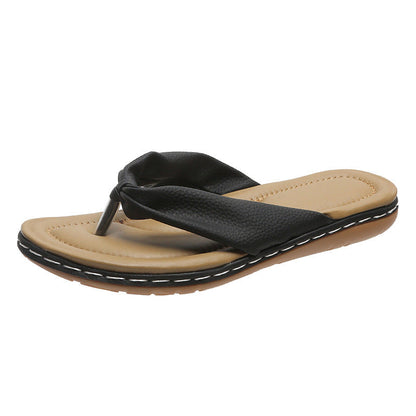 Ortho Welt Summer Slippers With Bow - Elegance And Comfort