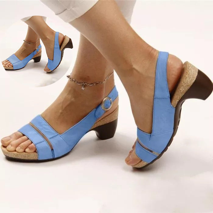 Ortho Welt Summer Ankle-Strap Sandals - Unique Elegance And Comfort