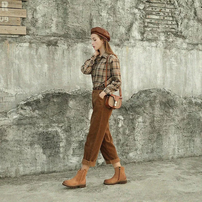 Ortho Welt Oaklyn Boots - Orthopedic Wildleder Komfort