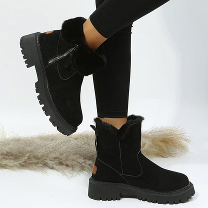Ortho Welt Winter Boots - Orthopedic, Faux Fur, Zipper