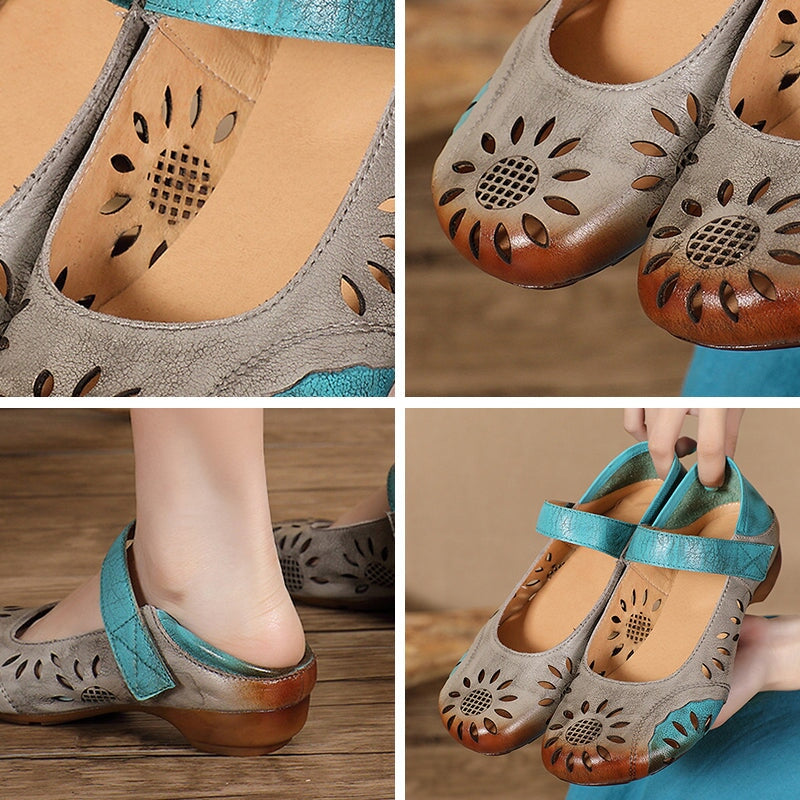 Ortho Welt Vintage Mary Jane Ballerinas - Orthopedic Comfort