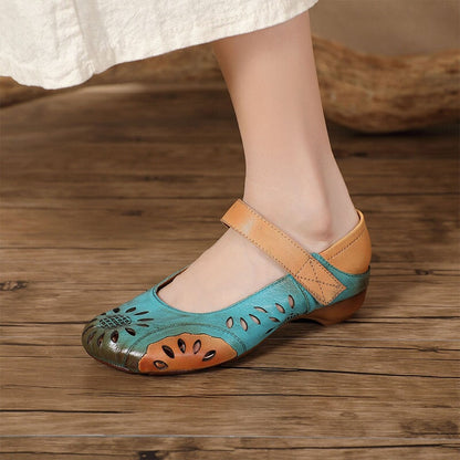 Ortho Welt Vintage Mary Jane Ballerinas - Orthopedic Comfort