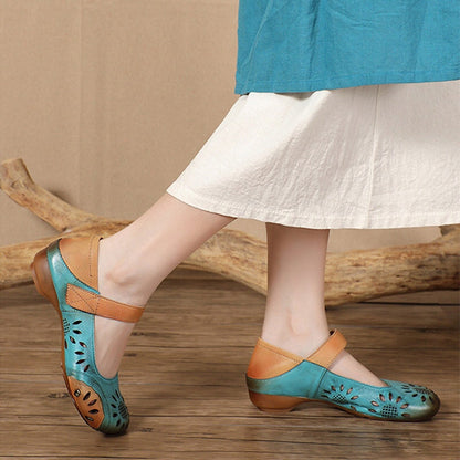 Ortho Welt Vintage Mary Jane Ballerinas - Orthopedic Comfort