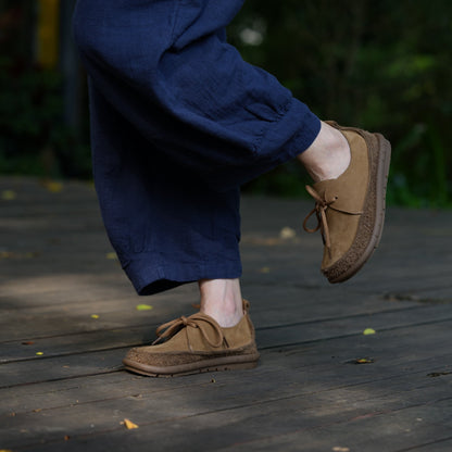 Ortho Welt Lena Damen Orthopädische Wildleder-Schuhe