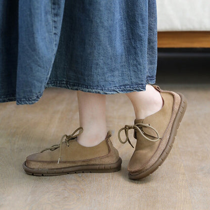 Ortho Welt Lena Damen Orthopädische Wildleder-Schuhe