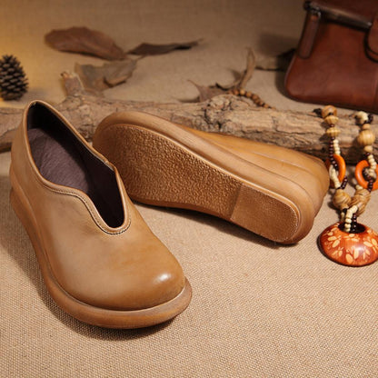 Ortho Welt Damen Ballerinas – Orthopädischer Vintage-Komfort