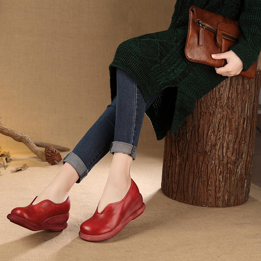 Ortho Welt Damen Ballerinas – Orthopädischer Vintage-Komfort