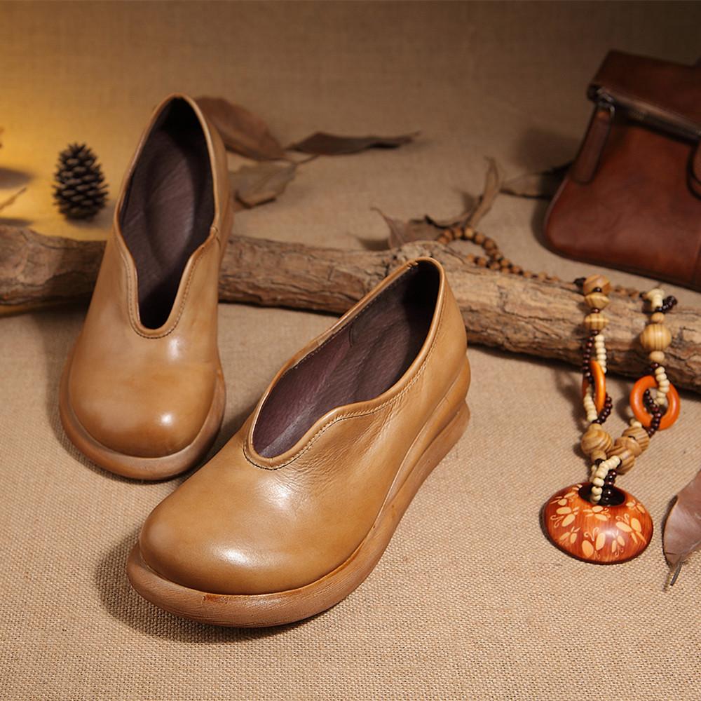 Ortho Welt Damen Ballerinas – Orthopädischer Vintage-Komfort