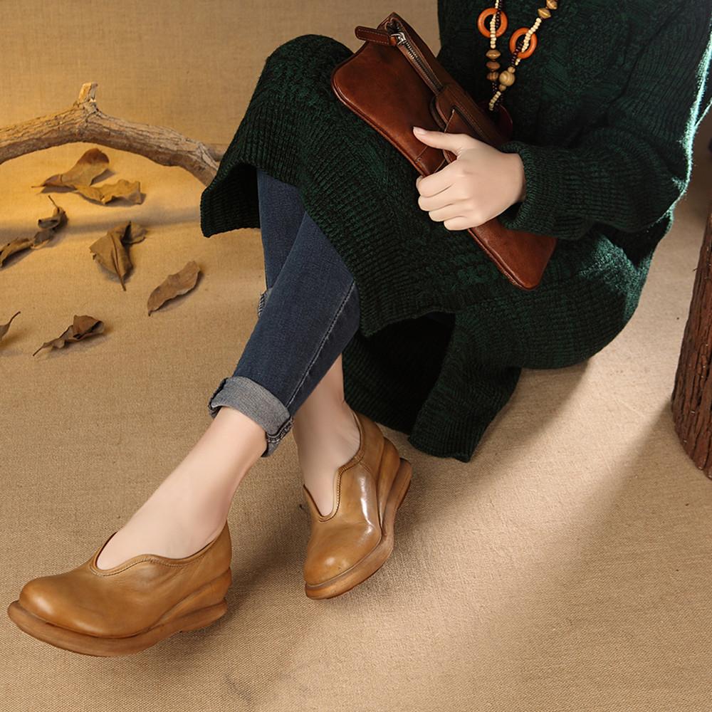 Ortho Welt Damen Ballerinas – Orthopädischer Vintage-Komfort