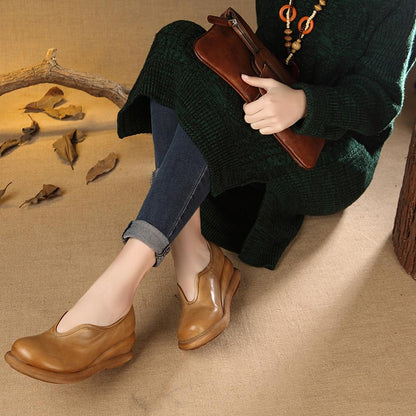 Ortho Welt Damen Ballerinas – Orthopädischer Vintage-Komfort