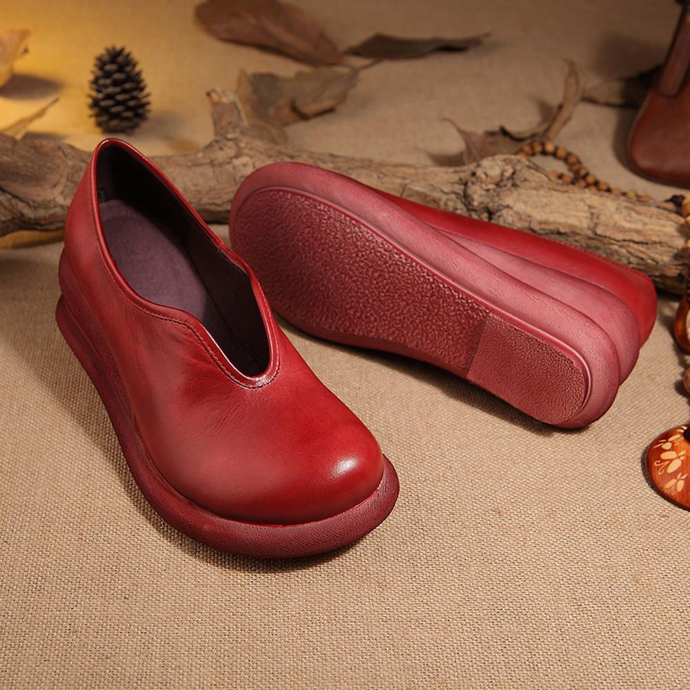 Ortho Welt Damen Ballerinas – Orthopädischer Vintage-Komfort