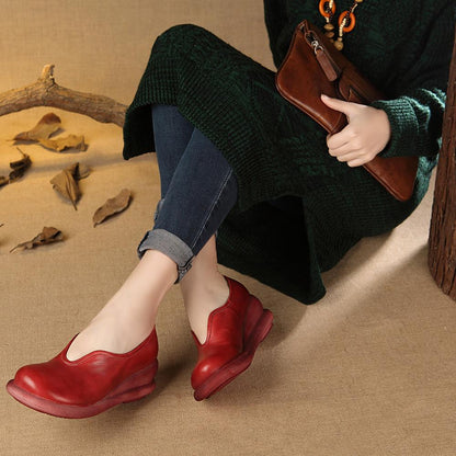 Ortho Welt Damen Ballerinas – Orthopädischer Vintage-Komfort