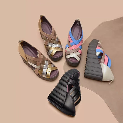 Ortho Welt Damen Plateau-Sandalen – Orthopädisch & Komfort