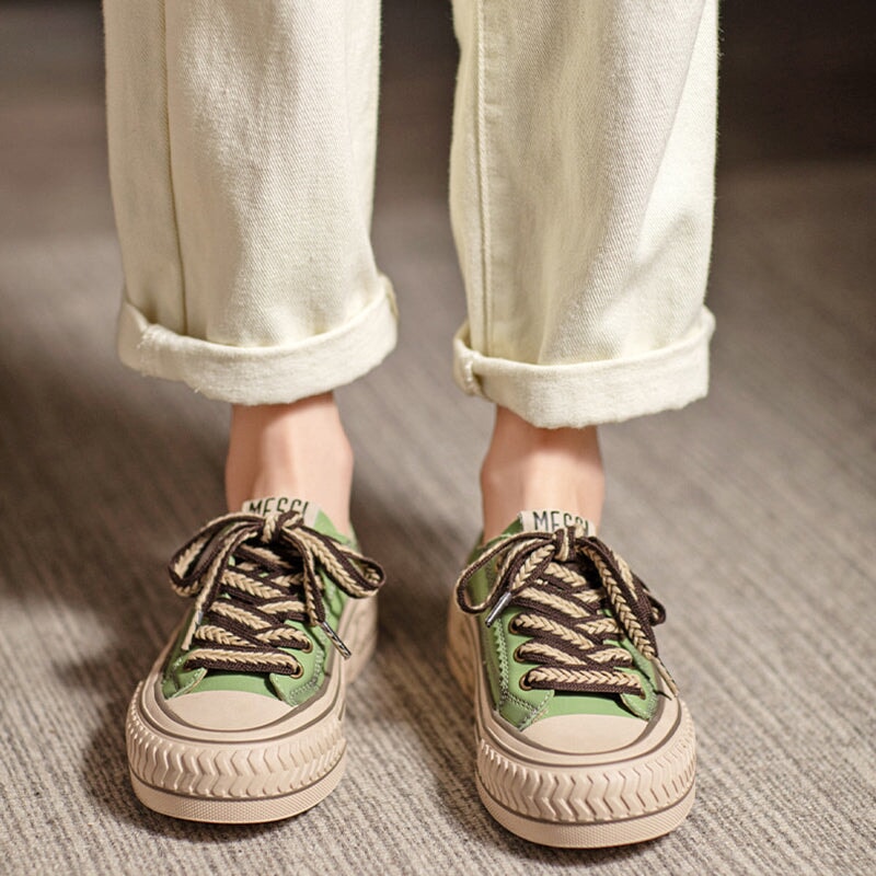 Ortho Welt Damen Canvas Sneaker – Orthopädische Sohle