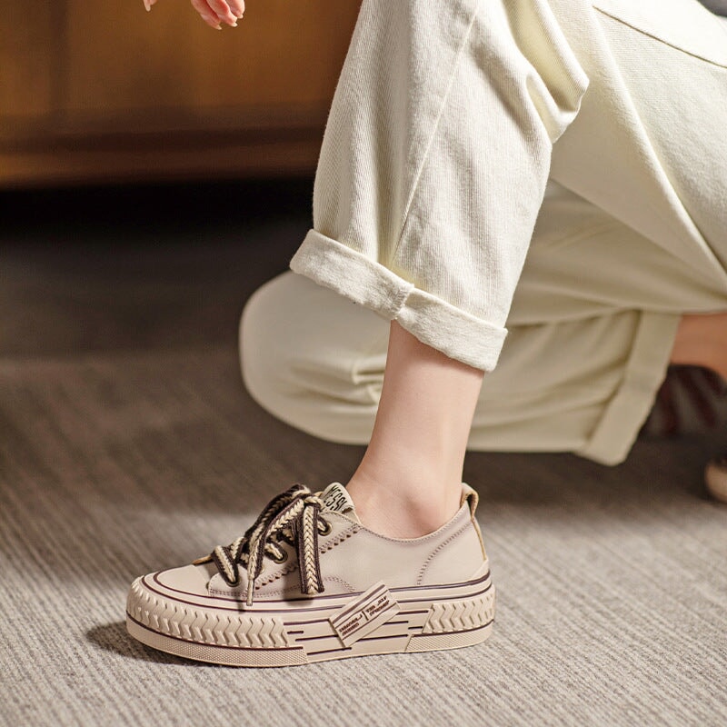 Ortho Welt Damen Canvas Sneaker – Orthopädische Sohle