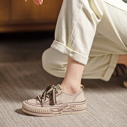 Ortho Welt Damen Canvas Sneaker – Orthopädische Sohle